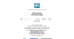 Desktop Screenshot of ppgmsds.com.au